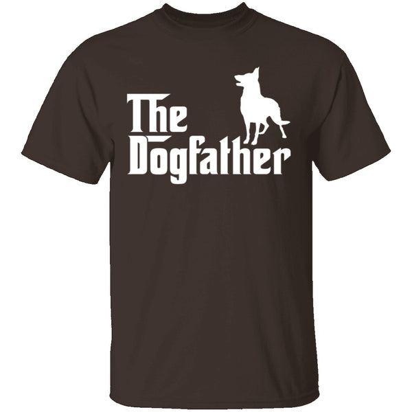 Dogfather German Sheperd T-Shirt CustomCat