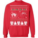 Dr Who Ugly Christmas Sweater CustomCat
