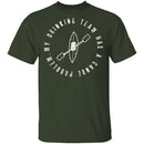Drinking Canoe Team T-Shirt CustomCat