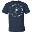 Drinking Canoe Team T-Shirt CustomCat