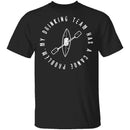 Drinking Canoe Team T-Shirt CustomCat