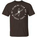 Drinking Canoe Team T-Shirt CustomCat