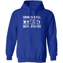 Drinks Well With Others T-Shirt CustomCat