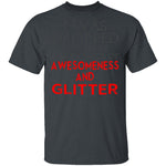 Dropped In Awesomeness And Glitter T-Shirt CustomCat