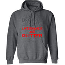 Dropped In Awesomeness And Glitter T-Shirt CustomCat