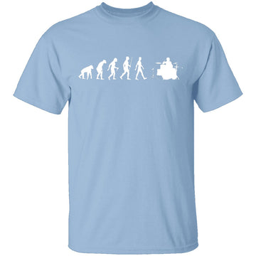 Drummer Evolution T-Shirt CustomCat