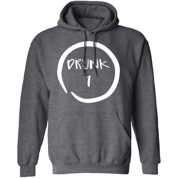 Drunk 1 T-Shirt CustomCat