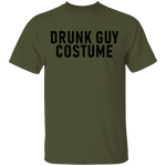 Drunk Guy Costume T-Shirt CustomCat