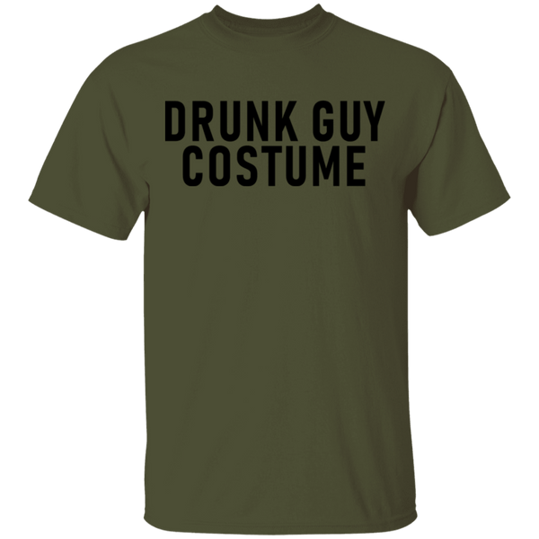 Drunk Guy Costume T-Shirt CustomCat