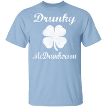 Drunky Mcdrunkerson T-Shirt