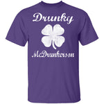 Drunky Mcdrunkerson T-Shirt CustomCat