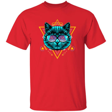 Buy red Cat Illustration T-shirts &amp; Hoodie