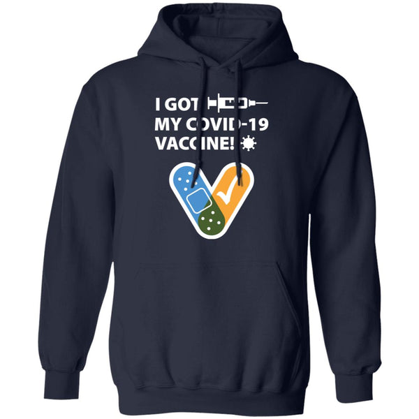 I Got my Covid-19 Vaccine T-shirts & Hoodie