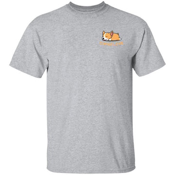 Buy sport-grey Corgi love T-shirts &amp; Hoodie