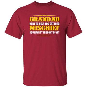 Grandad Mischief Mens Funny T Shirt & Hoodie - 0