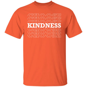 Buy orange Choose kindness T-shirts &amp; Hoodie