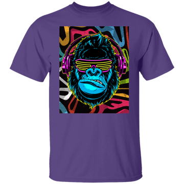 Buy purple Gorilla Ape Head T-shirts &amp; Hoodie