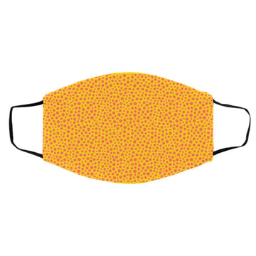 Buy gold Pattern Fashion Face Mask
