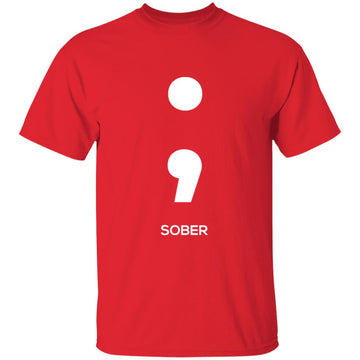 Buy red SOBER Funny T-shirts &amp; Hoodie