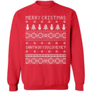 Ugly christmas Santa Do you Love Me? Sweaters-4