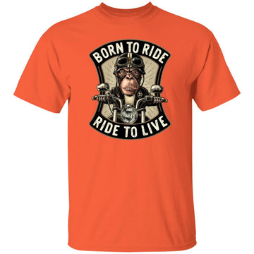 Buy orange Monkey motorcycle ride Funny T-shirts &amp; Hoodie