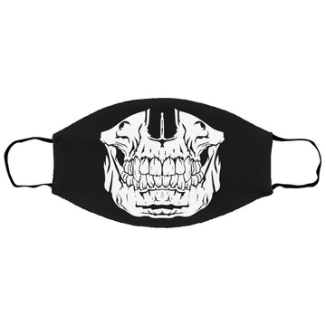 SKELETON FACE MASK - 0