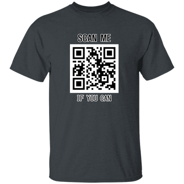 Buy dark-heather Scan me if you can T-shrits &amp; Tank top
