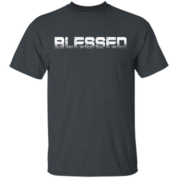 Buy dark-heather Blessed - T-shirts &amp; Hoodie