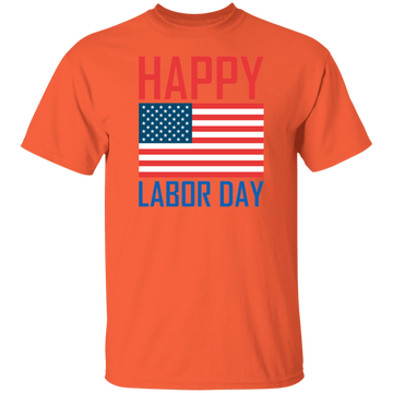 Buy orange Happy Labor day T-shirts &amp; Hoodie