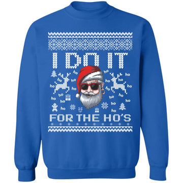 Buy royal Do it for the Hos Ugly christmas sweater