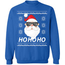funny HO! Ugly christmas sweater-5