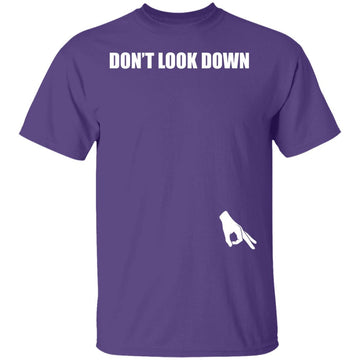 Buy purple Don't Look Down Men's Funny T-shirts &amp; Hoodie