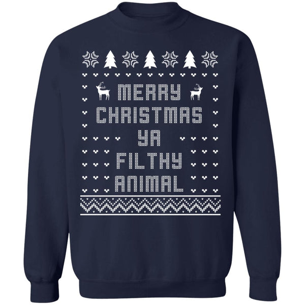 Merry Christmas Ya Filthy Animal, Ugly Sweaters
