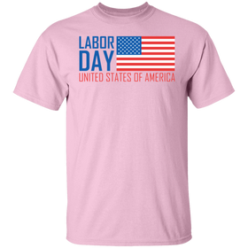 Buy light-pink Happy Labor day T-shirts &amp; Hoodie