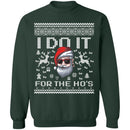 Do it for the Hos Ugly christmas sweater-5