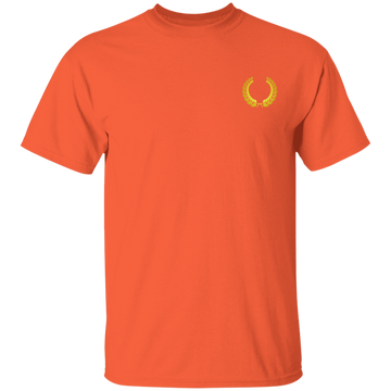 Buy orange Floral Laurel Wreath T-Shirt &amp; Hoodie