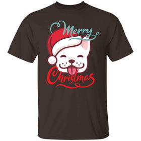 Buy dark-chocolate Merry Christmas Dog shirts &amp; Hoodie
