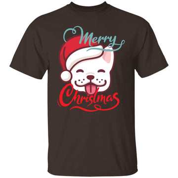 Buy dark-chocolate Merry Christmas Dog shirts &amp; Hoodie