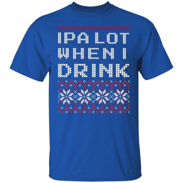 IPA Beer Lover Ugly Christmas T-shirts and Hoodie