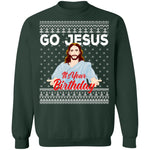 Go Jesus Ugly Christmas Sweater