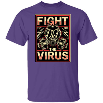 Buy purple Fight Virus T-shirts &amp; Hoodie