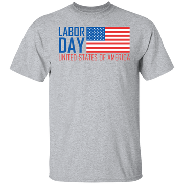 Buy sport-grey Happy Labor day T-shirts &amp; Hoodie