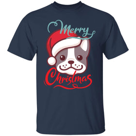 Buy navy Merry Christmas Dog shirts &amp; Hoodie
