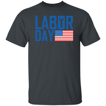 Buy dark-heather Happy Labor day T-shirts &amp; Hoodie