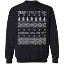 Ugly christmas Santa Do you Love Me? Sweaters-1