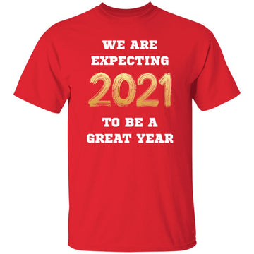 Buy red Pregnancy Announcement 2021 We Are Expecting