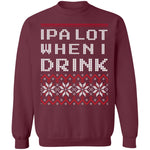 IPA LOVE UGLY FUNNY SWEATER