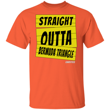 Buy orange Straight outta Bermuda Triangle T-Shirt &amp; Hoodie