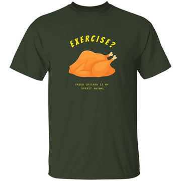 Buy forest Exercise fried chicken is my spirit animal