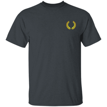 Buy dark-heather Floral Laurel Wreath T-Shirt &amp; Hoodie